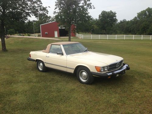 1979 mercedes-benz 450sl base convertible 2-door 4.5l only 128,000 miles
