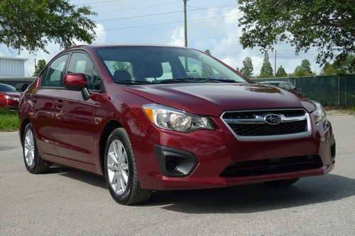 2012 subaru impreza premium 2.0l abs cruise bluetooth heated seats