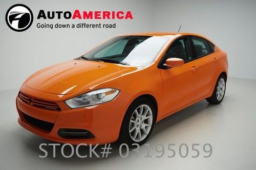 16k low miles dodge dart header orange 17 inch wheels one 1 owner