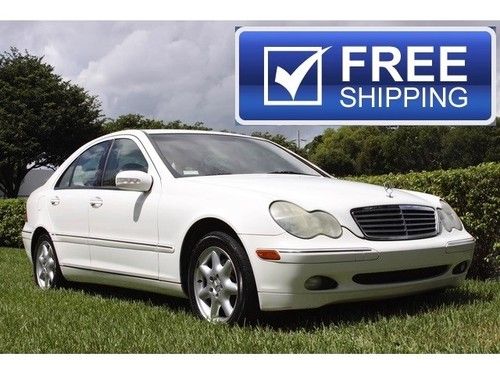 Free shipping only 55k miles florida driven c 320 c class c-320 sedan c240 c-240