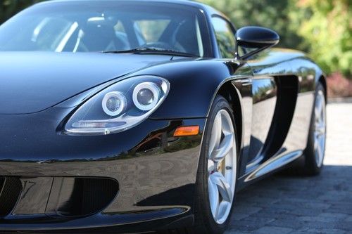 2004 carrera gt special factory build collector owned 3500 miles - investment