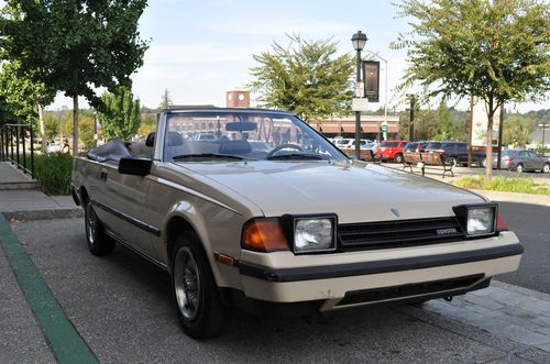 1982 toyota celica gt convertible 2-door 2.4l