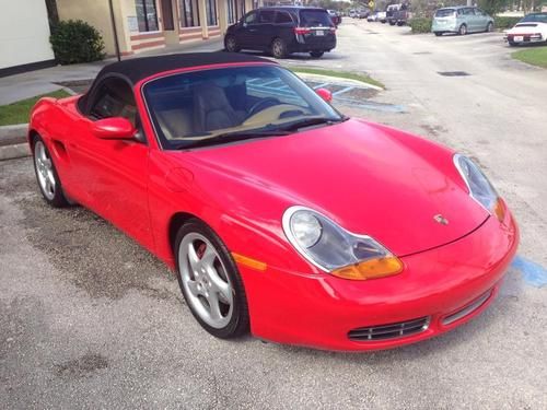 2001 porsche boxster roadster s convertible 2-door 3.2l - clean car - 60k miles