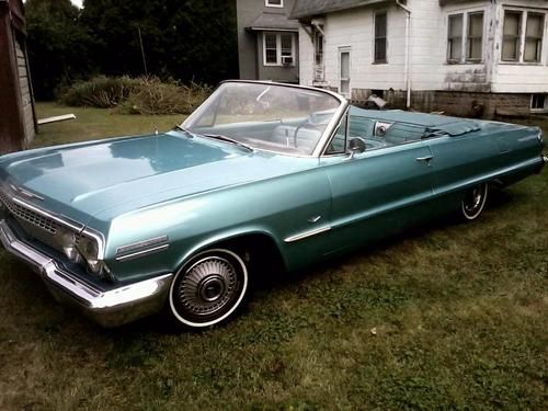 1963 chevy impala convertible