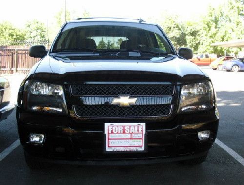 2008 chevy trailblazer lt only 57k miles--a black beauty! 4.2 l turbo w/4wd