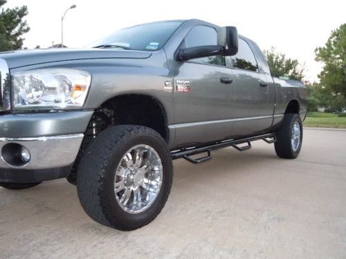 2007 dodge mega cab 4x4 5.9 diesel 58k miles "no reserve""