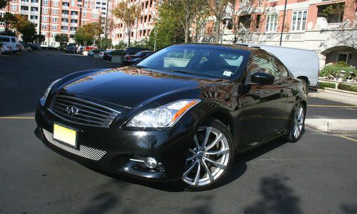 2008 08 infiniti g37 sport g37s coupe low miles navi bose 19" no reserve nr