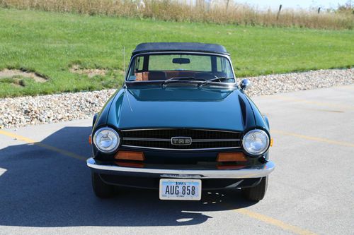 1973 triumph tr6 restored numbers matching, just get in and drive