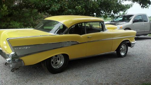 1957 chevrolet 2 door hardtop pro street drag car