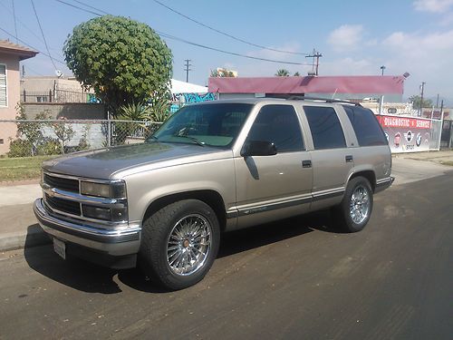 1999 chevrolet tahoe lt sport utility 4-door 5.7l