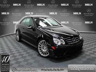 2008 mercedes-benz 2dr cpe 6.3l amg black series