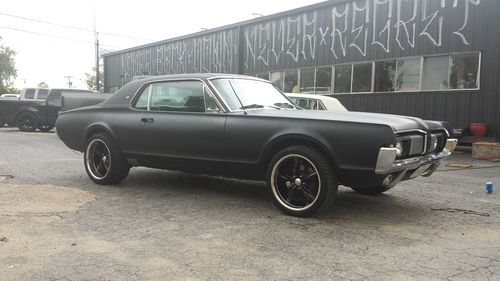 1967 cougar xr7 factory a/c new motor matte black hot rod 289 ho thumper cam