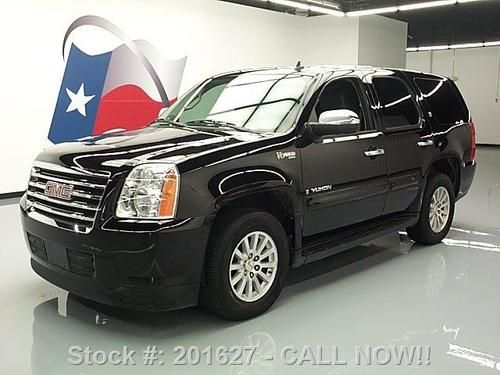 2008 gmc yukon hybrid 8 pass nav rear cam dvd 18's 59k texas direct auto