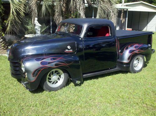 1955 chevy 1st series custom pick up truck