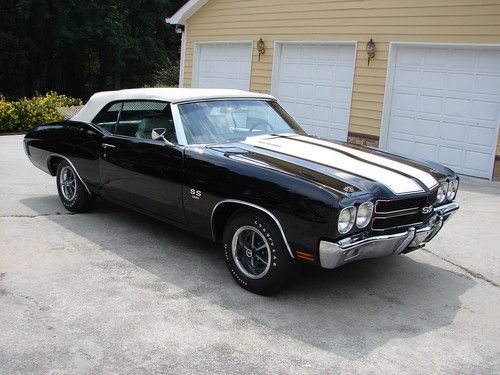 1970 chevelle convertible ss, numbers matching