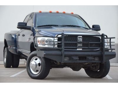 2007 dodge ram 3500 slt quad 5.9l diesel 4x4 dually truck clean $599 ship