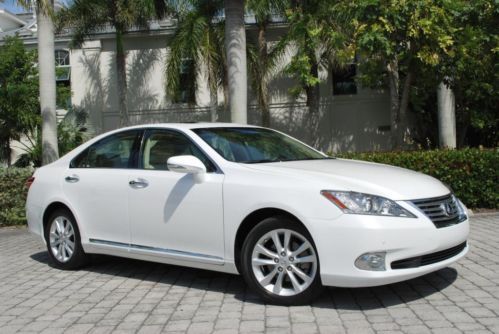 2010 lexus es 350 sedan ultra luxury pkg. heated cooled seats navigation sunroof