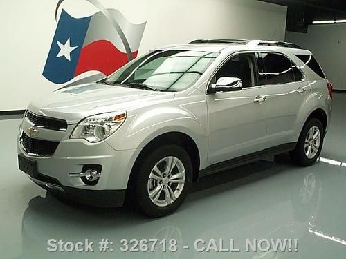 2011 chevy equinox ltz htd leather pioneer alloys 26k texas direct auto