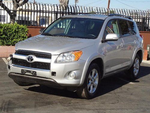 2009 toyota rav4 limited 4wd damaged salvage runs! cooling good economical l@@k!