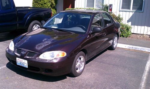 99  hyundai  elantra   low miles