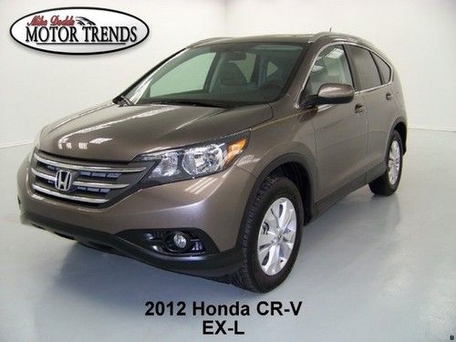 2012 exl ex-l sunroof leather econ alloys cruise media honda crv cr-v 18k