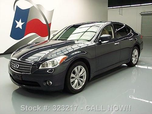 2011 infiniti m37 premium sunroof nav climate seats 40k texas direct auto