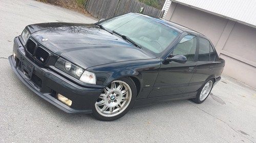 1998 bmw m3 black automatic sedan 4-door