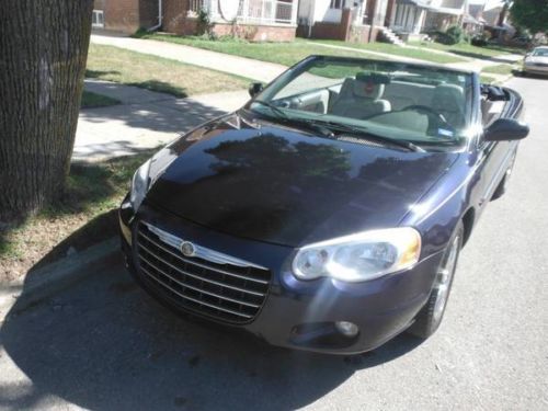 2004 chrysler sebring touring convertible 2-door 2.7l