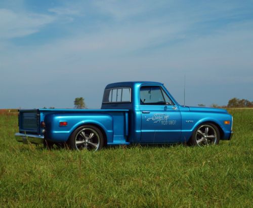 &#039;70 chevy c10 step side shop pickup truck rat rod hot rod patina c-10 2wd swb