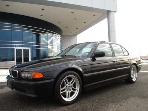 1999 bmw 740i sport package black low miles rare find