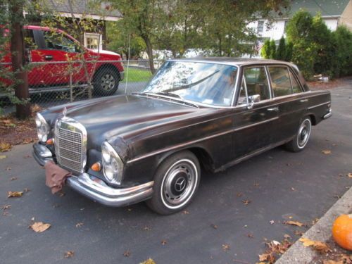 1969 mercedes 280 se sedan runs great w108 280se