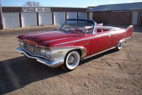 1960 plymout sport fury convertible