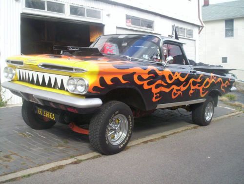 1959 chevrolet elcamino hotrod streetrod custom 59 chevy el camino 2wd