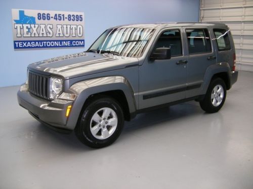 We finance!!!  2012 jeep liberty sport auto a/c eco all power cd texas auto