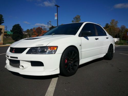 2006 lancer evolution 9 rs wicked white only 179 made