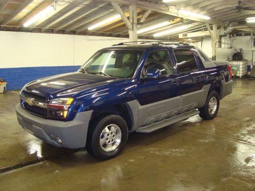 2002 chevrolet avalanche 1500 z71 crew cab pickup 4-door 5.3l