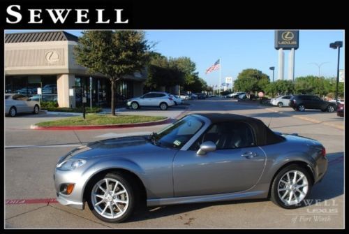 2010 mazda mx-5 convertable heated leather one owner