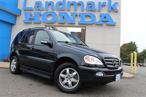 Ml500 nav suv 5.0l 4x4 leather moon roof
