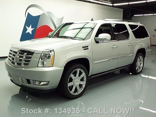 2011 cadillac escalade esv sunroof nav rear cam dvd 48k texas direct auto