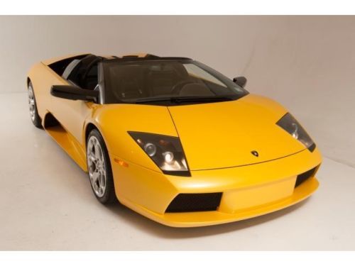 Peral yellow murci roadster,6-speed,one owner,fresh service
