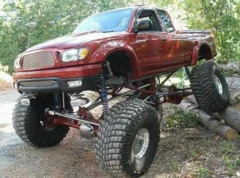 2001 lifted toyota tacoma (one of a kind)