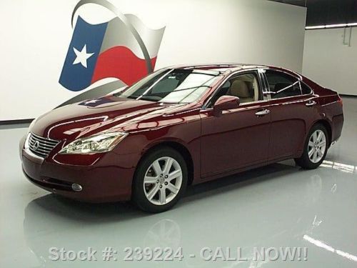 2008 lexus es350 climate seats sunroof power shade 63k texas direct auto