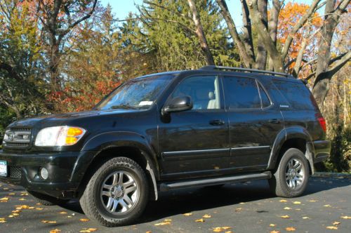 2003 toyota sequoia limited sport utility 4-door 4.7l,