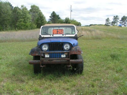 Jeep cj-5 classic, 6 cyl, 1977 jeep soft top 4x4