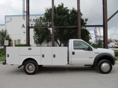 2006 ford f450 dually utility service mechanic&#039;s truck 189&#034; wb *diesel automatic