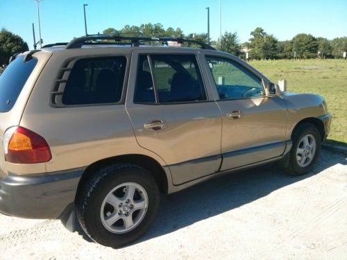 2004 hyundai santa fe lx sport utility 4-door 3.5l