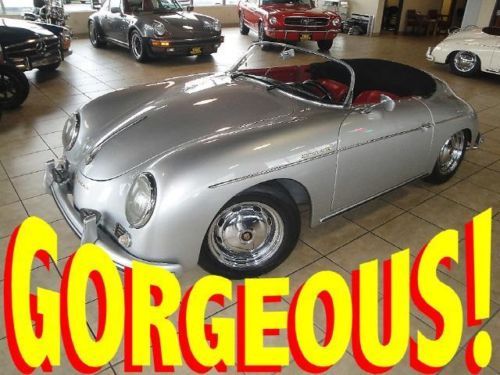 ****fully restored****1955 intermeccanica porsche 356 speedster replica 56 57