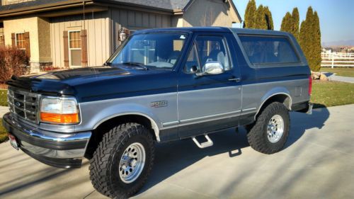 1994 ford bronco xlt v8 351 only 78,088 miles! low reserve, very clean, 2 owners