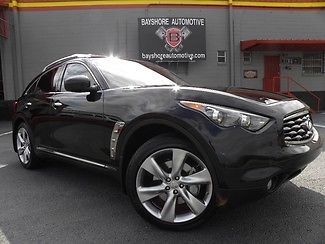 Fx50s*sport*tech*deluxe touring*21&#034;s*1 owner*carfax cert*blk/blk*we finance*fla