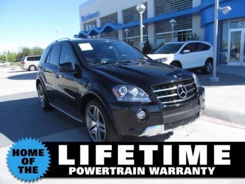 2011 m class ml 63 amg/one owner/dvd/nav/lifetime warranty